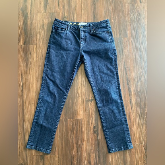 Kate Spade Broome Street Dark Denim Skinny Ankle Jeans. Size 28 - Picture 2 of 9